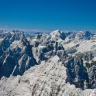 Čudovita gorska panorama z vrha Škrlatice