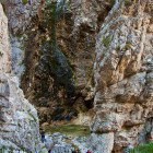 Zapotoški slapovi - skalni objem zadnjega slapu